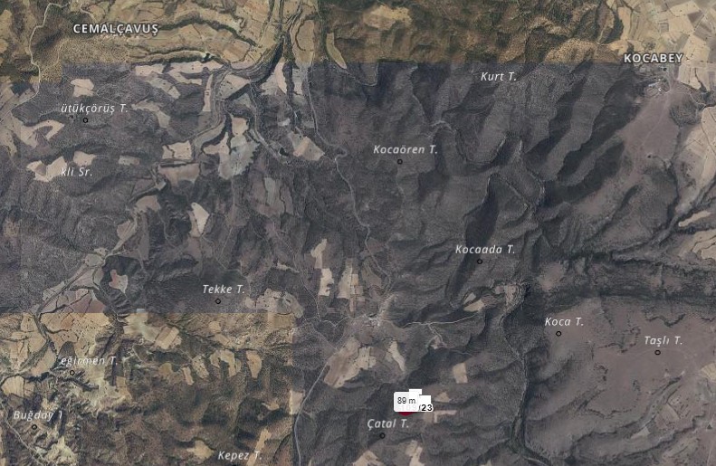 UŞAK EŞME CEMALÇAVUŞ KÖYÜNDE 7.000 M² TARLA - UŞAK EŞME fotoğraf 3